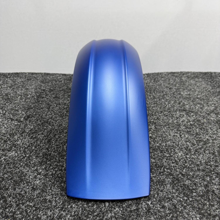 Indian Scout front fender / mudguard in Matt Blue Fire